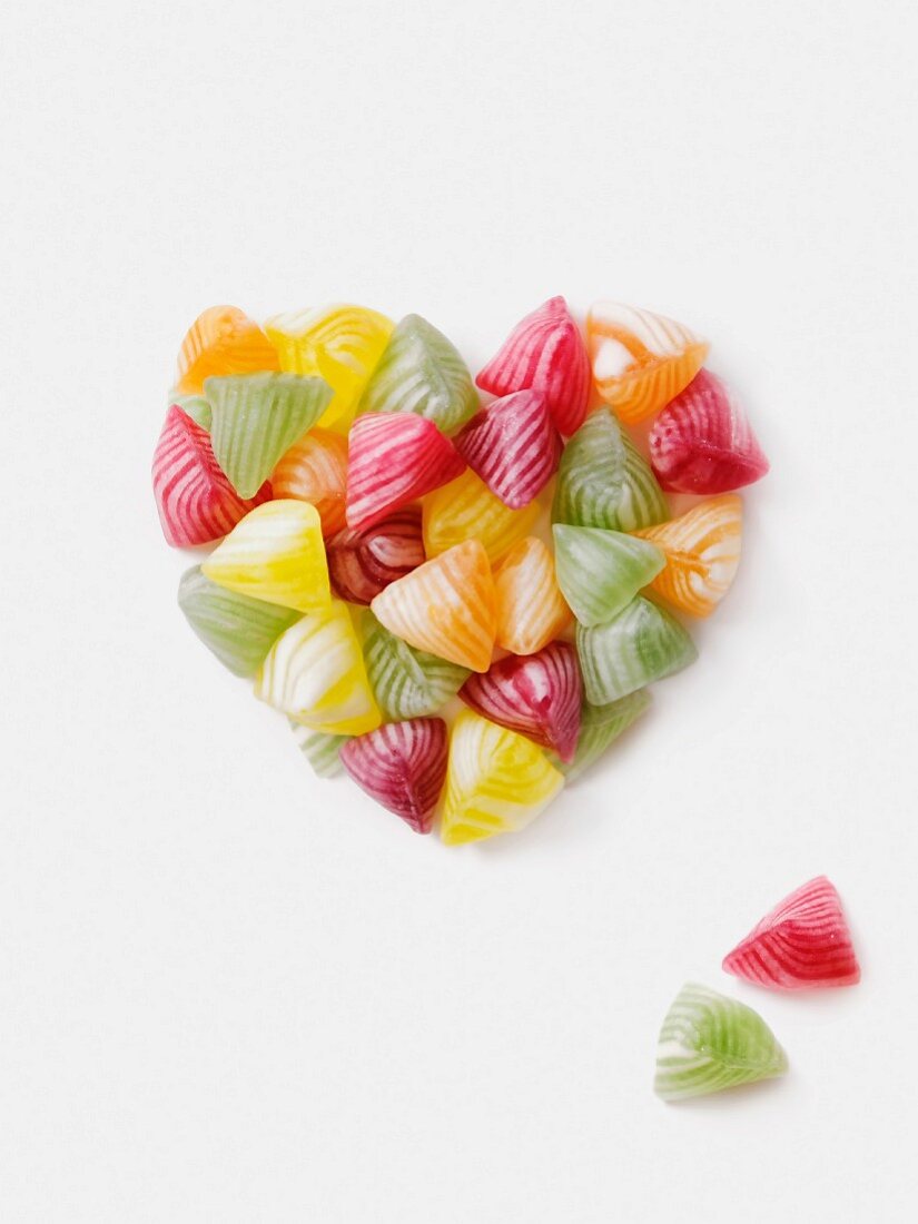 Boiled candy heart