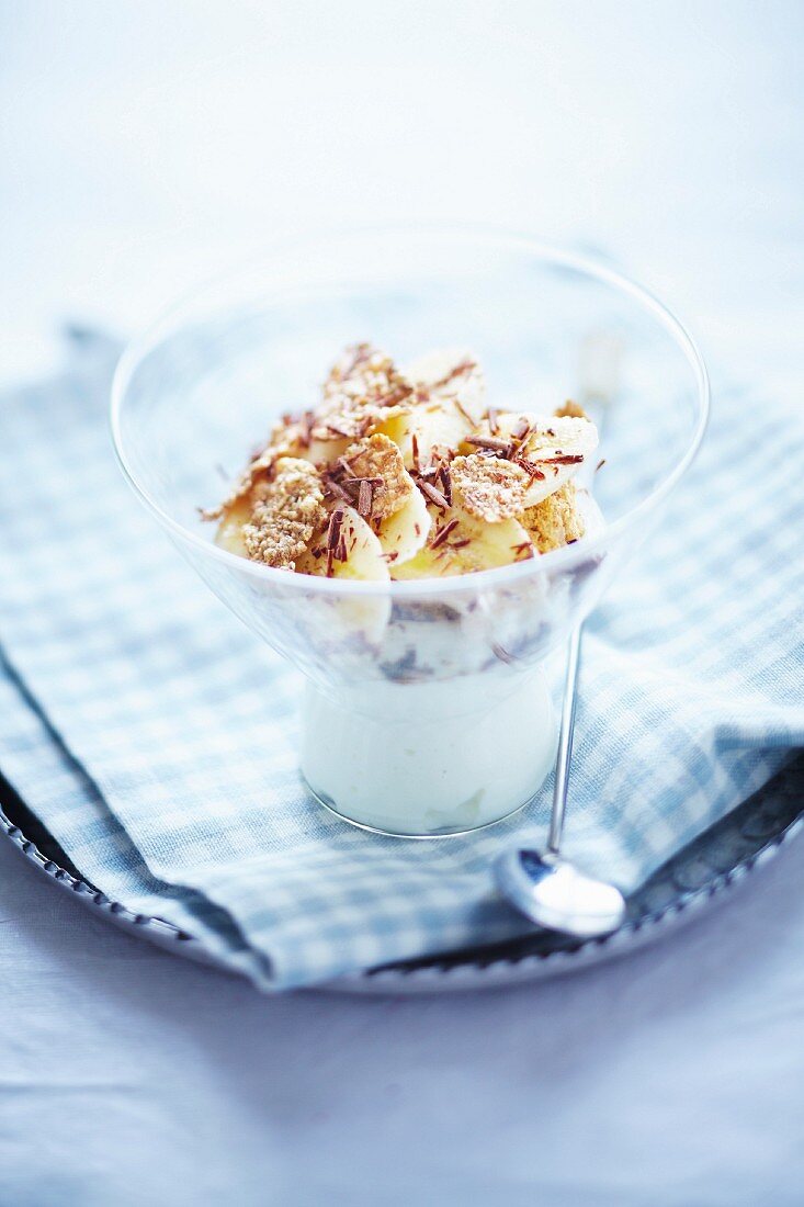 Banoffee Pie mit Müsli