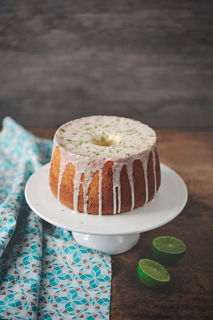 Lime Chiffon cake