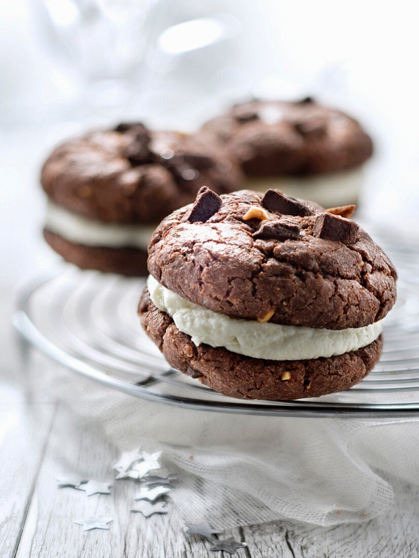 Chocolate whoopies