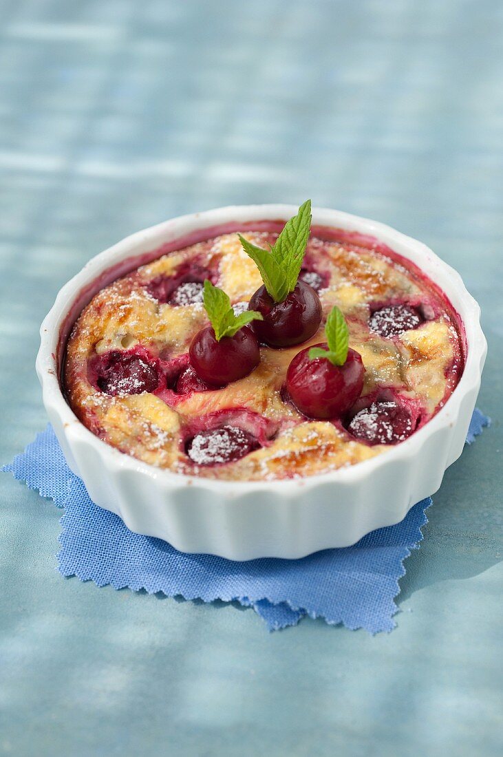 Kleines Kirsch-Clafoutis