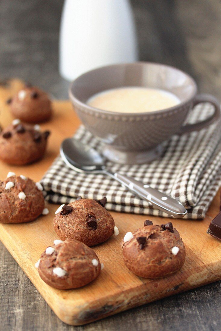 Chocolate Chouquettes