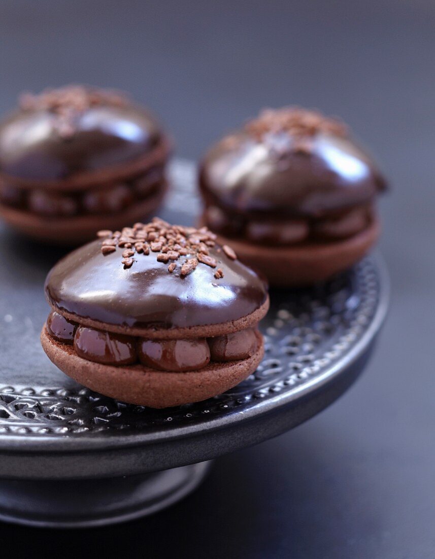 Chocolate whoopies