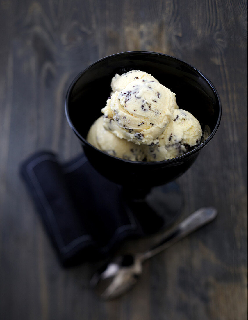 Stracciatella ice cream