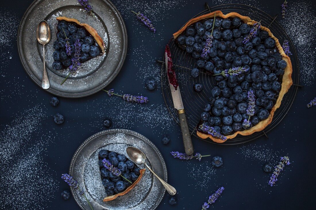 Blueberry pie