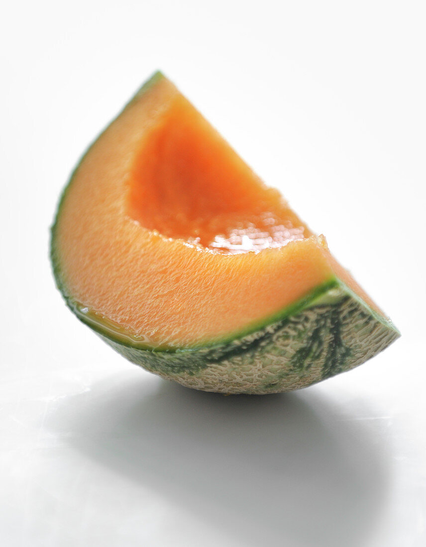 Quarter of a melon without pips