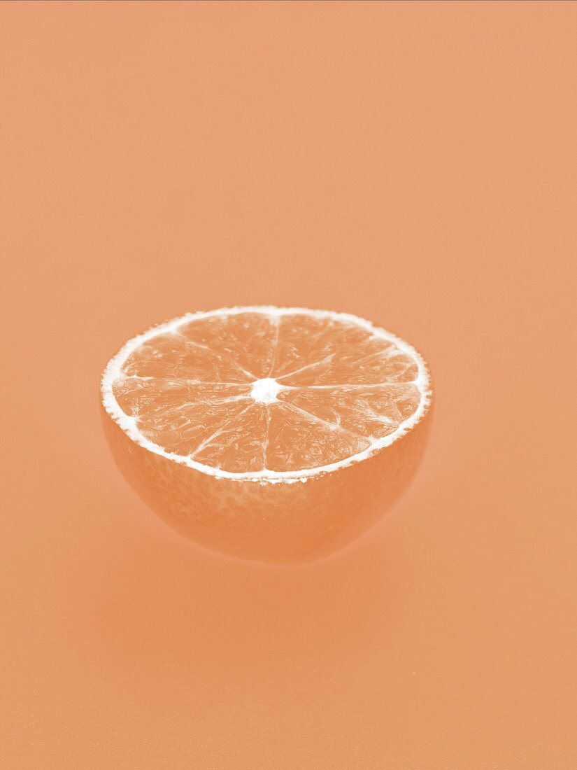Half a mandarin orange