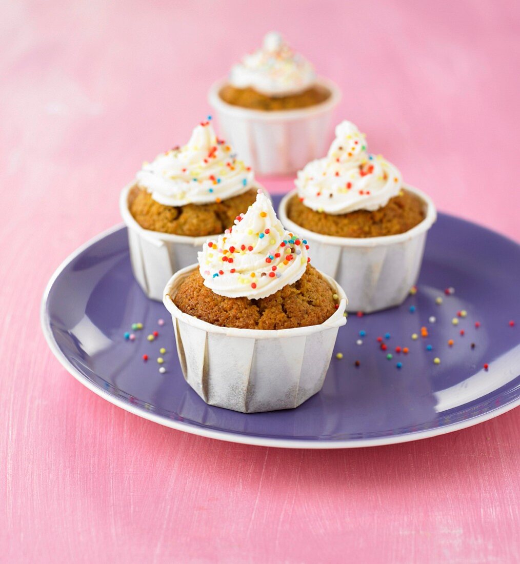 Chestnut flour cupcakes
