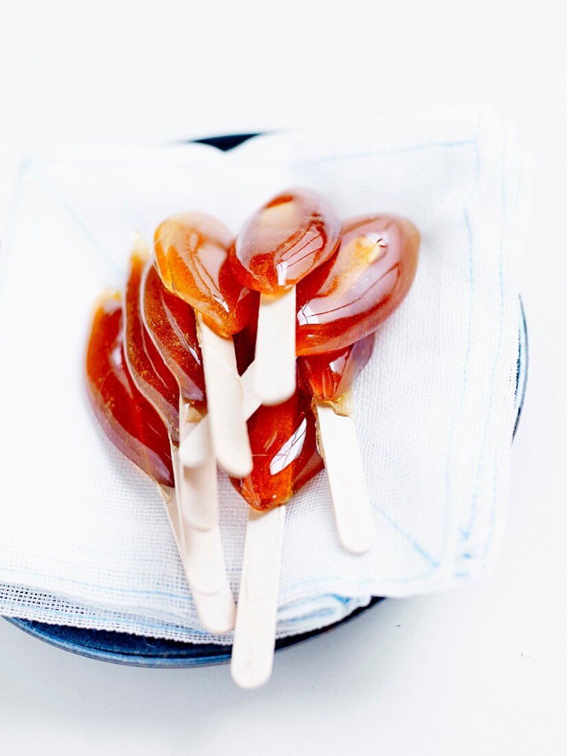 Honey lollipops by Christophe Felder