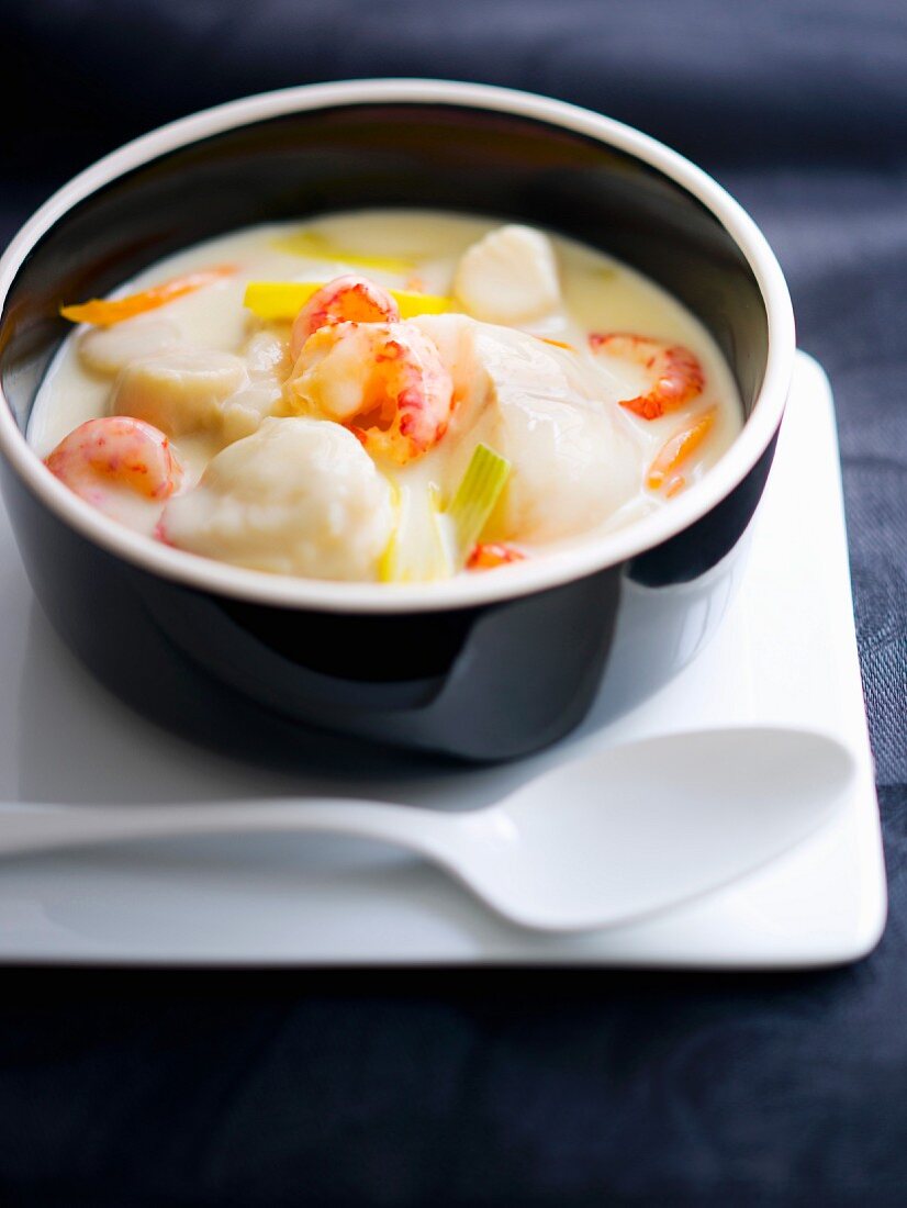 Seafood chowder