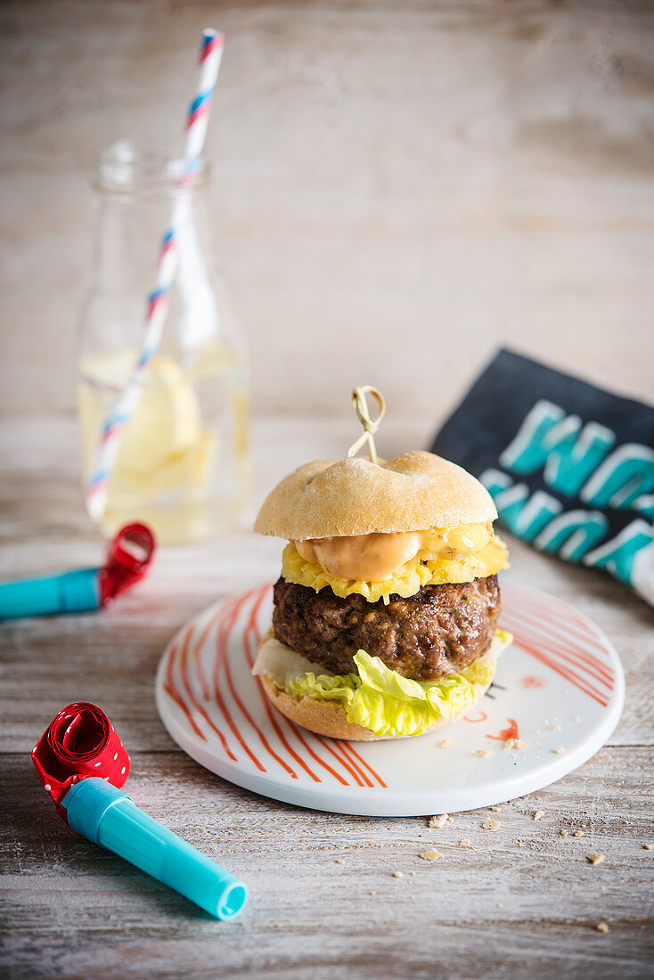 Mini-Burger für Kinder