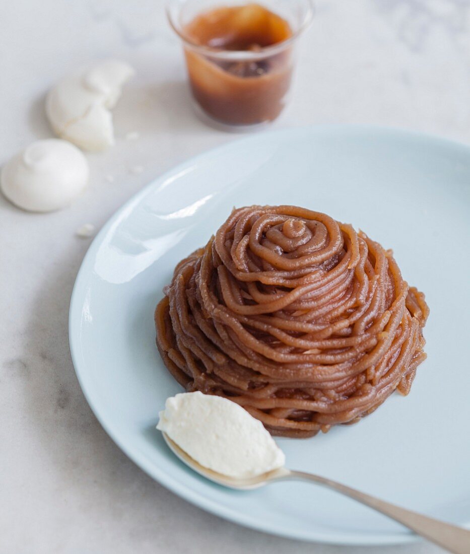 Meringue Mont-Blanc