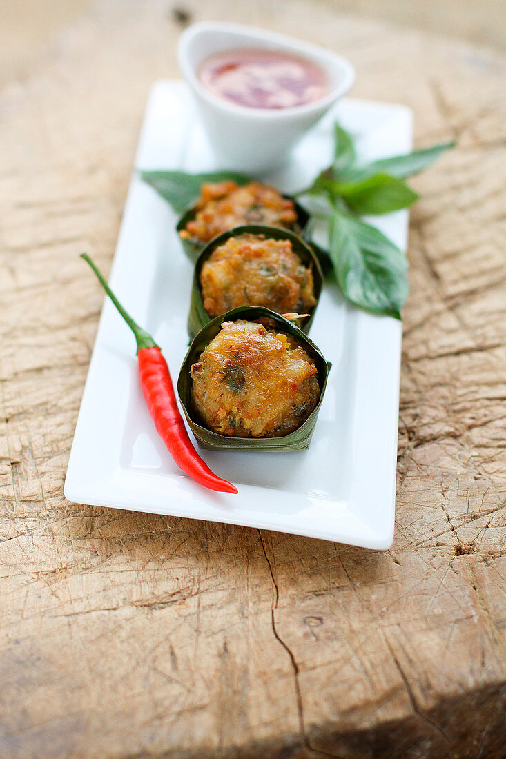 Fish Cakes auf thailändische Art