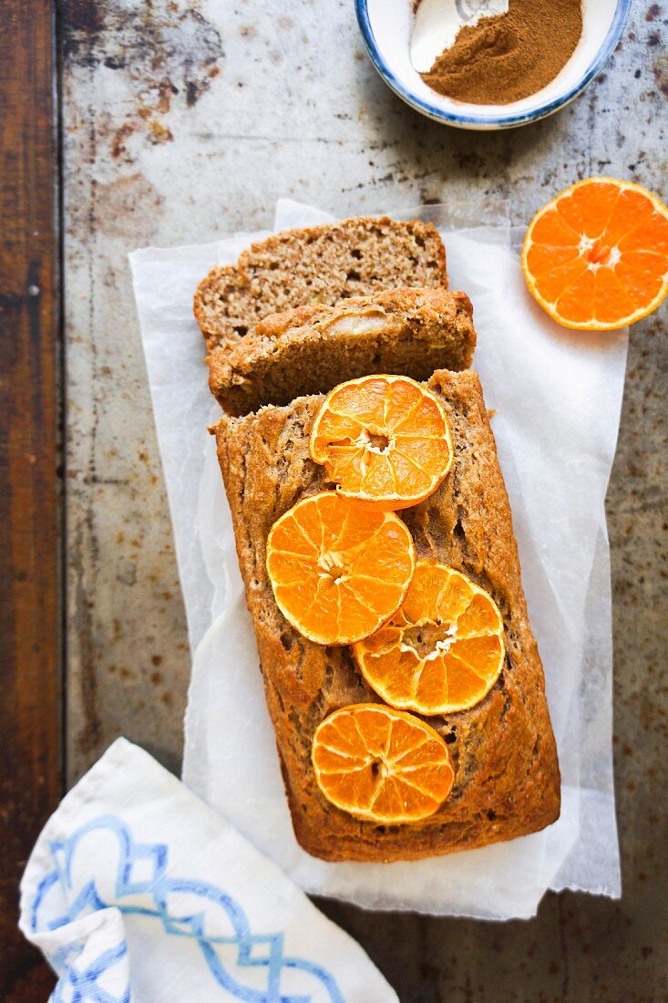 Clementine bread loaf