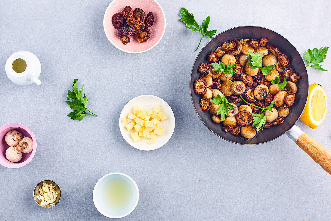 Mushroom wok