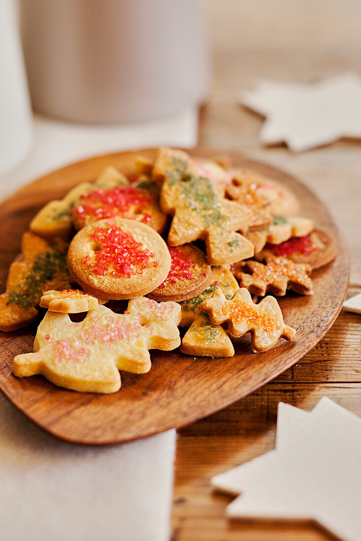 Assortment of Christmas biscuits