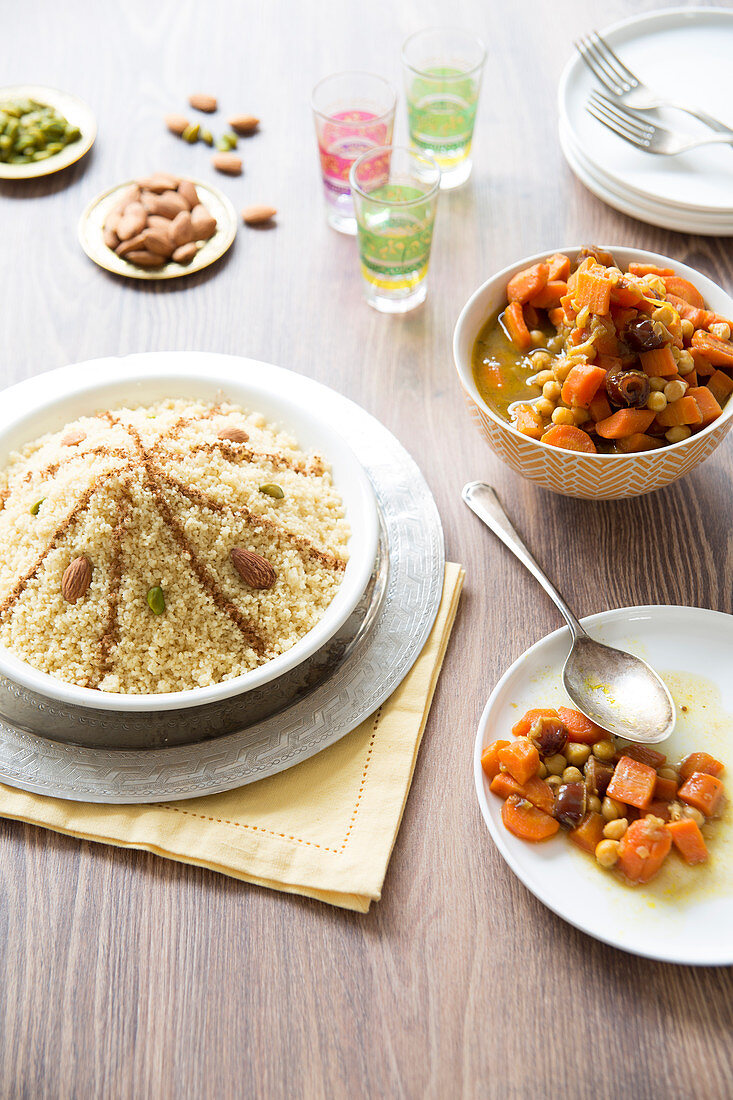 Carrot And Date Couscous