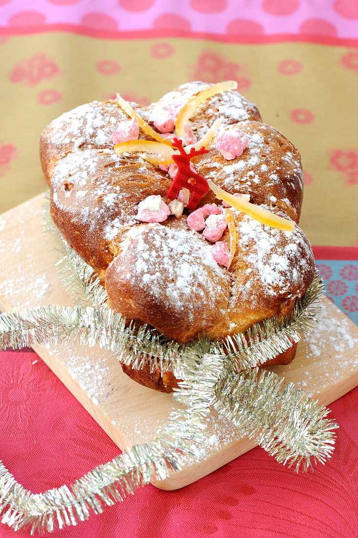 Pink Praline And Confit Lemon Rinds Provençal Brioche