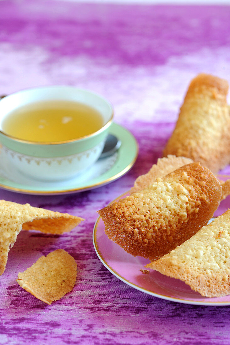 Almond tuiles