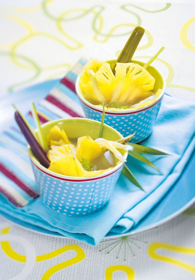 Ananas-Fenchel-Salat