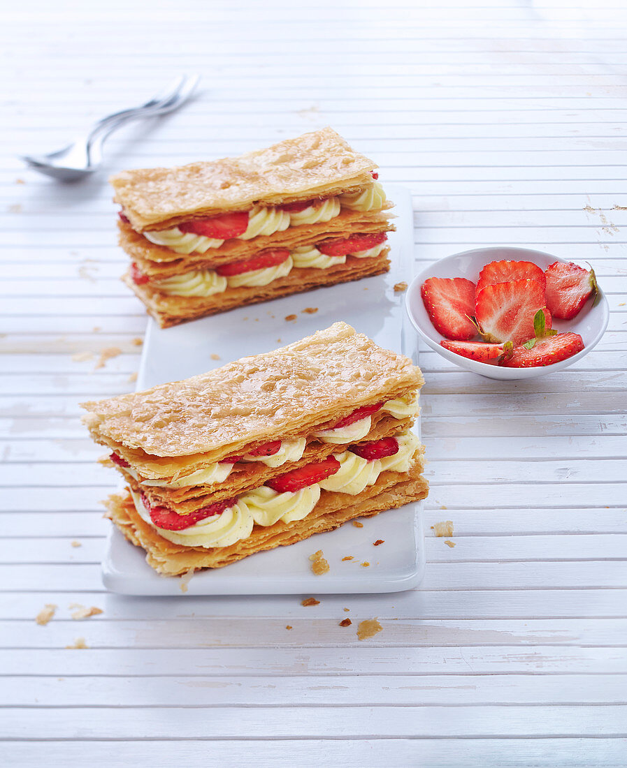 Strawberry Mille-feuille
