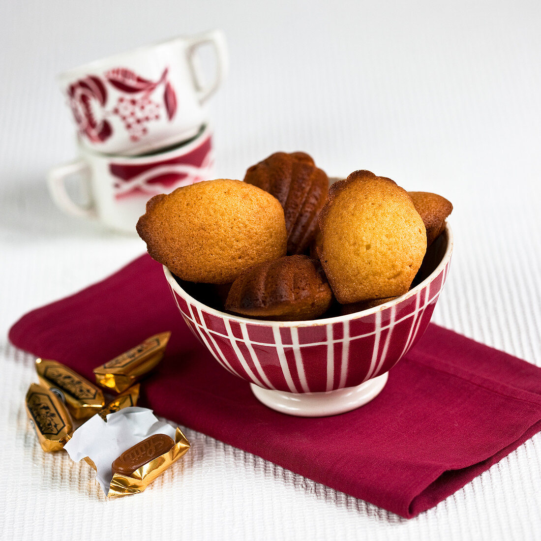 Karamell-Madeleines