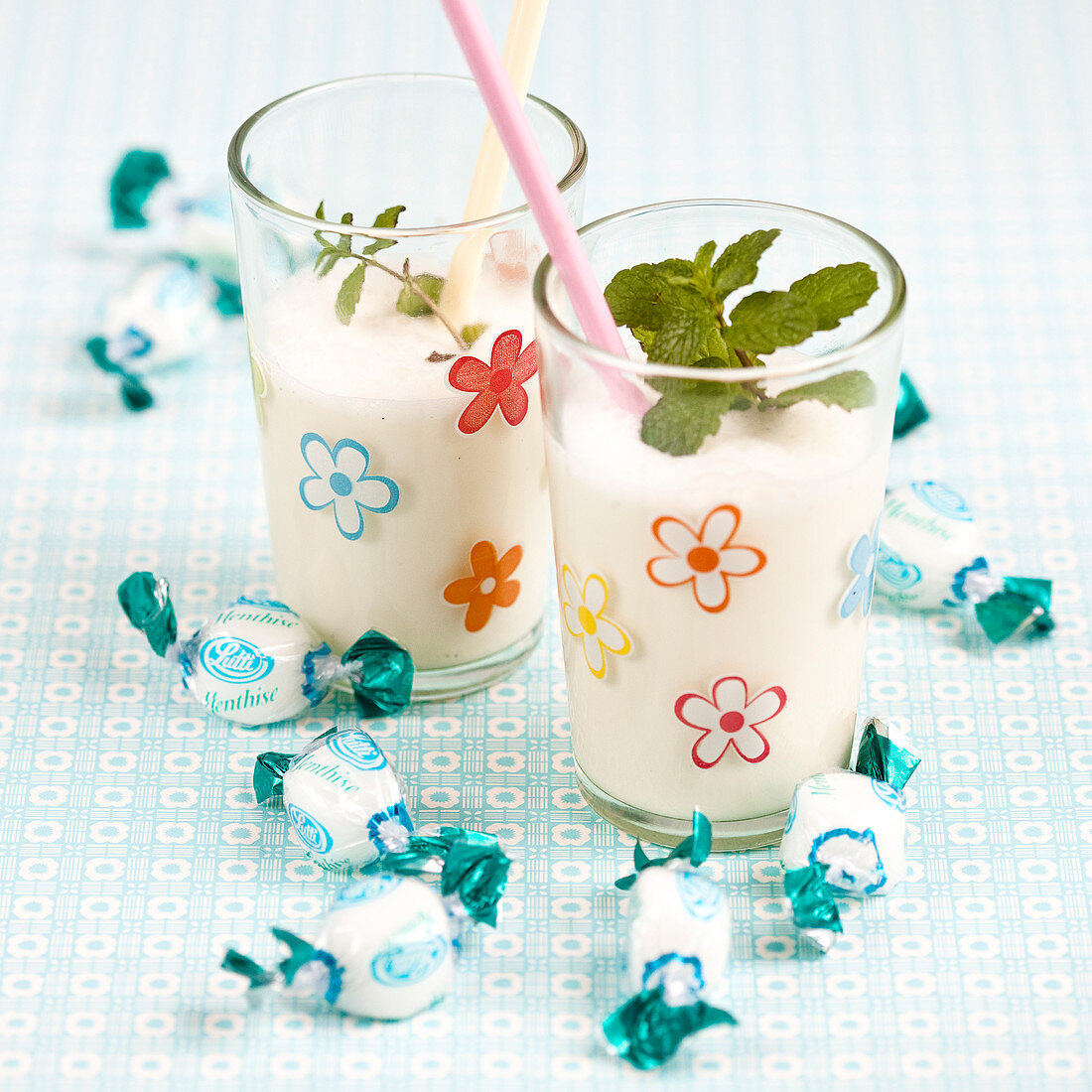 Mint sweet smoothie