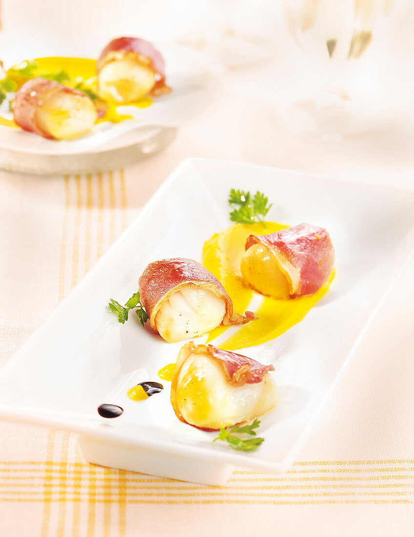 Scallop And Bacon Sweets