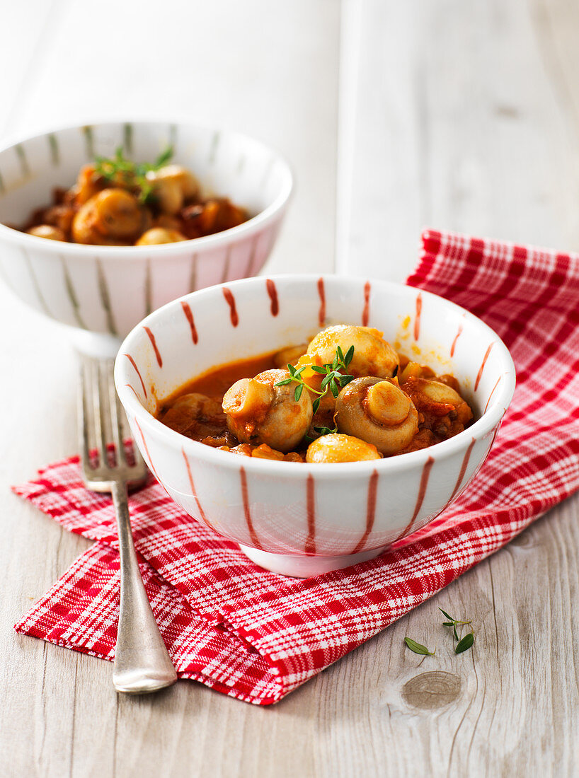 Greek-Style Mushrooms