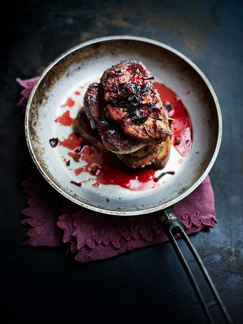 French Toast with Beets