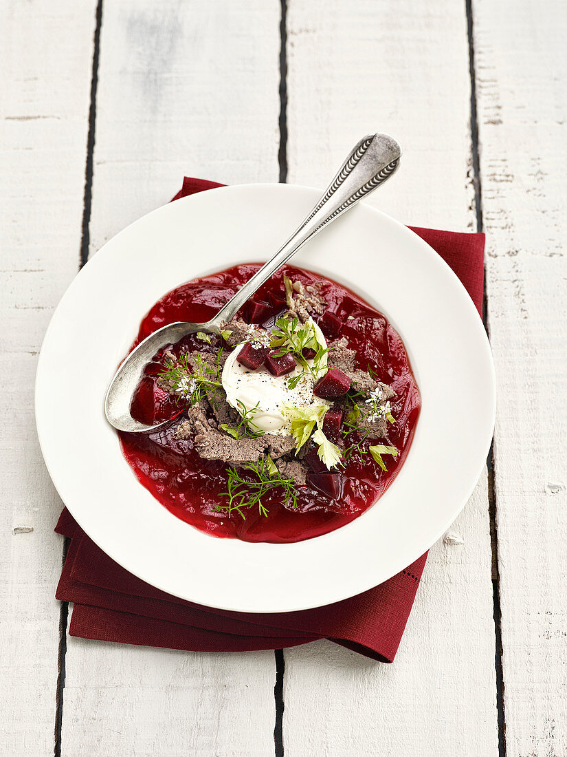 Glazed Borscht