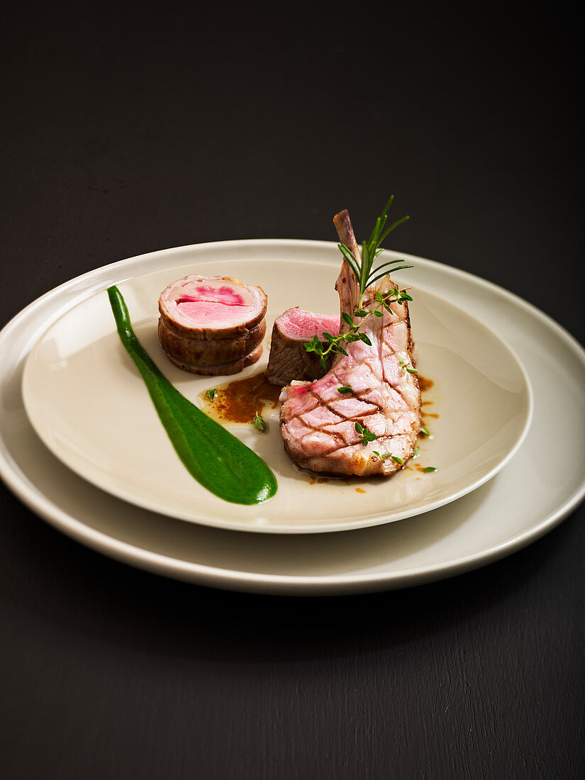 Spring Lamb with Herbs by Chef Rocha