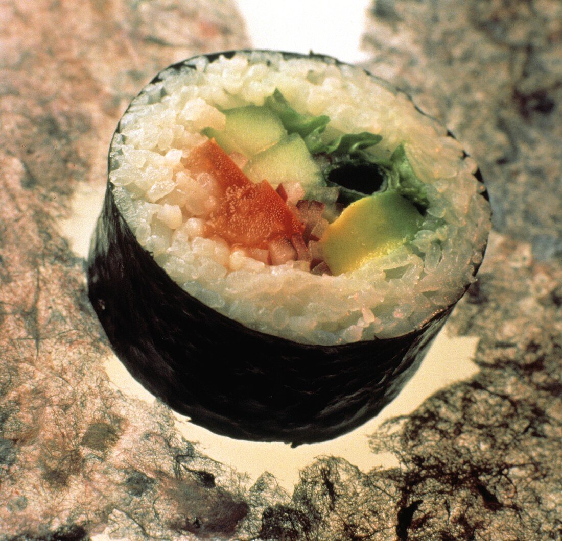 Sushi with Assorted Vegetables