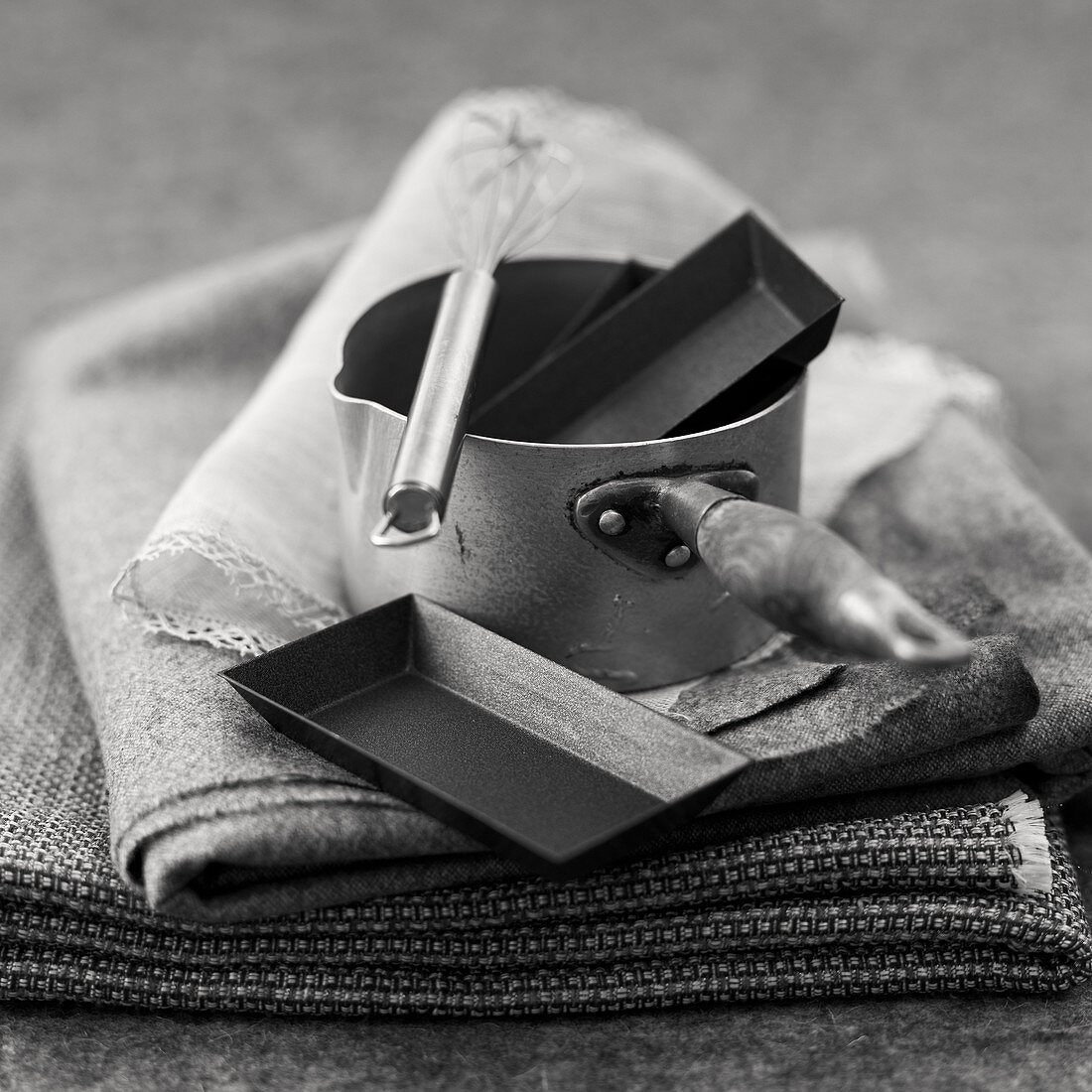 Baking utensils for the preparation of financiers