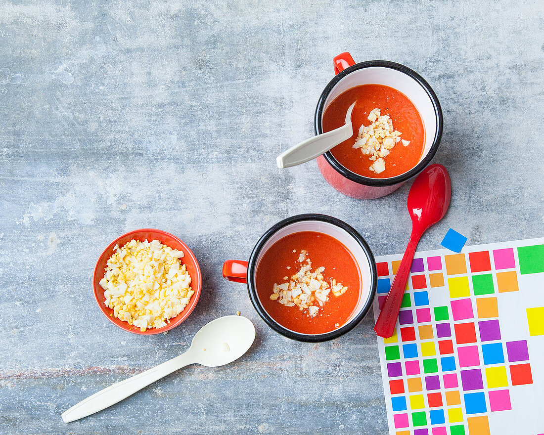 Tomato soup for children