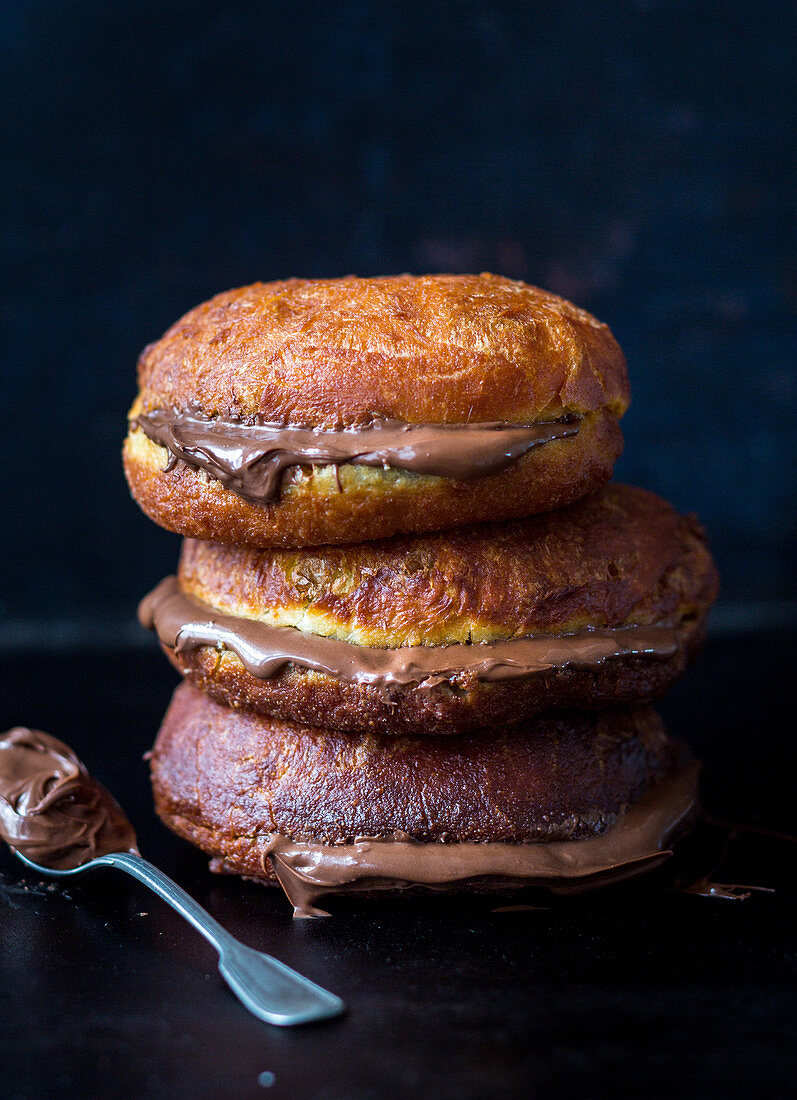 Chocolate donuts