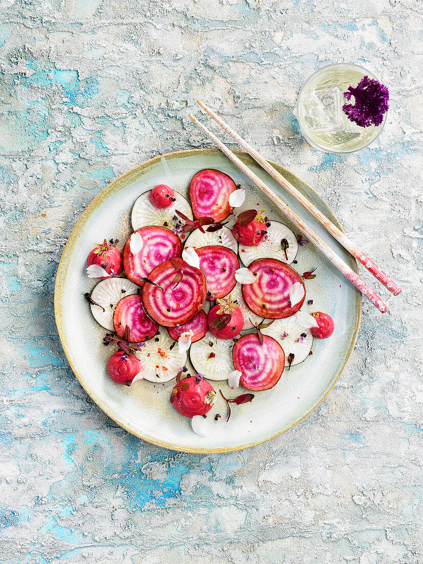 Beetroot carpaccio