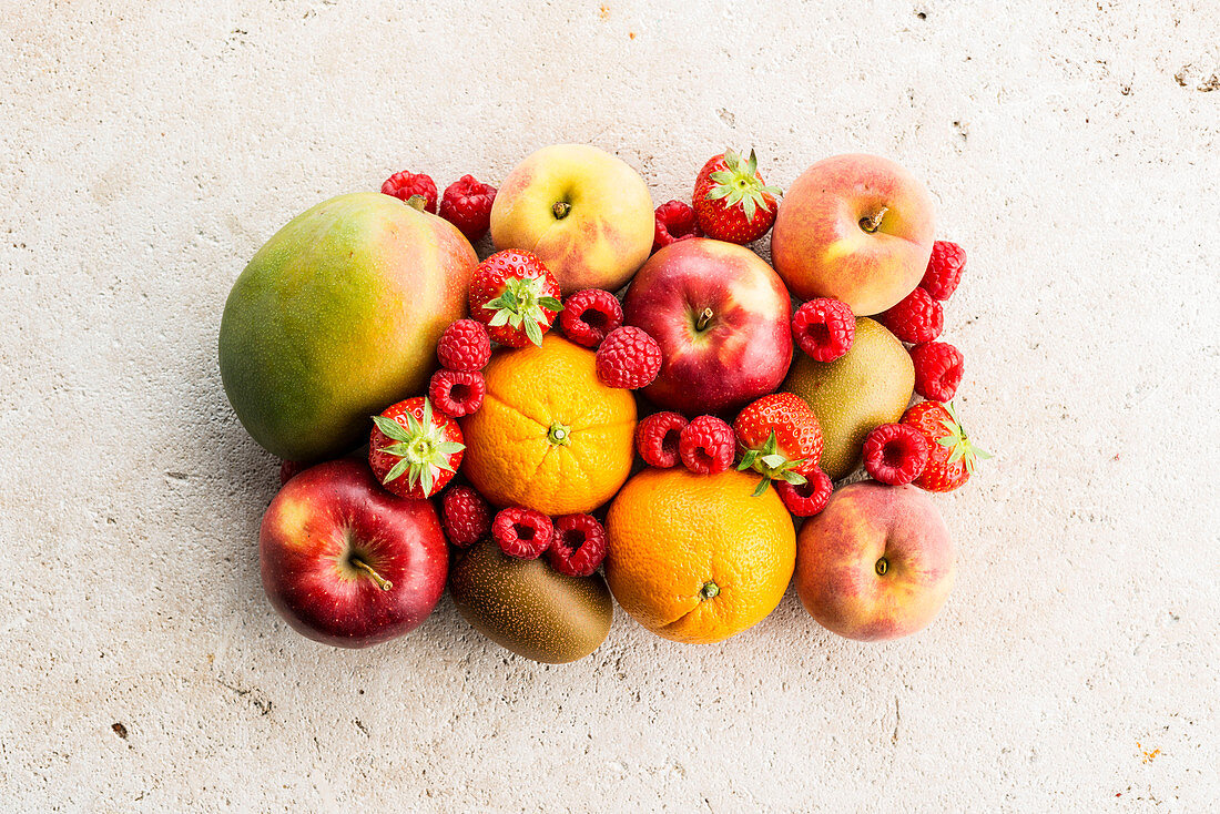 Assorted fresh fruits