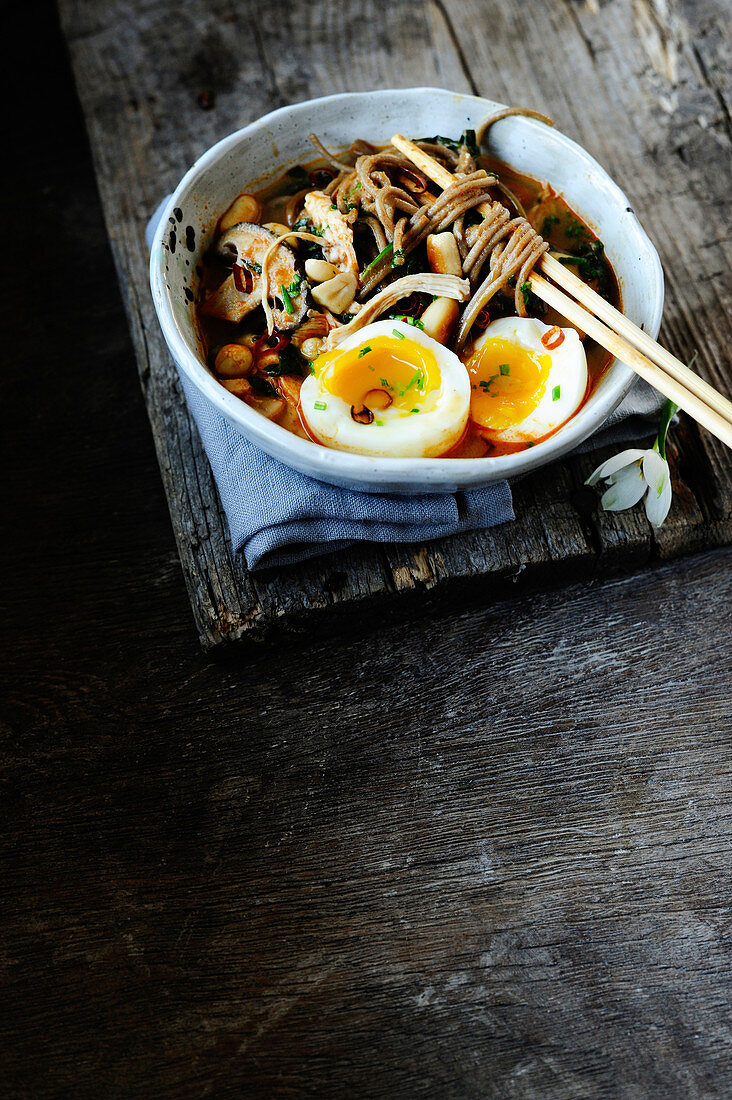 Ramen mit Ei (Japan)