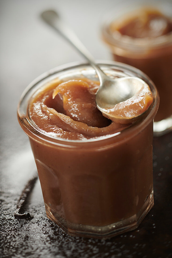 Kastaniencreme im Glas