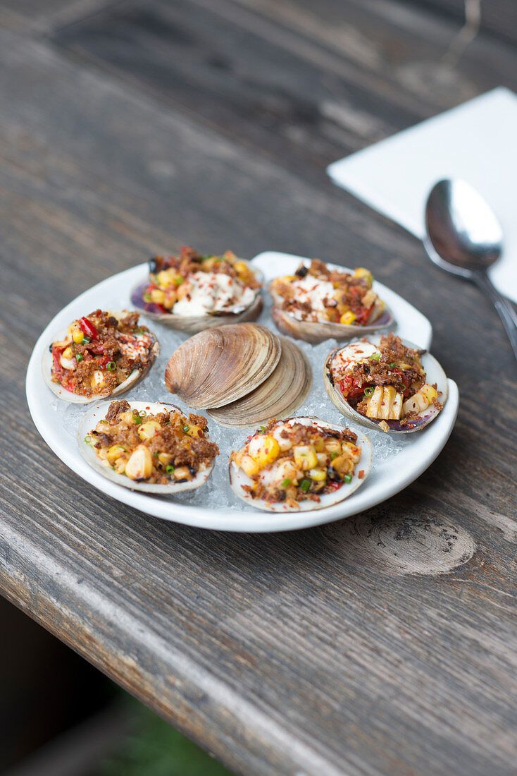 Mexican Stuffed Clams