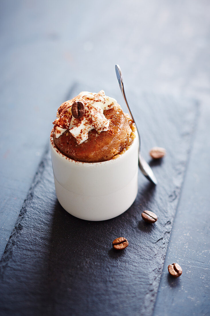 Cappuccino cake mug