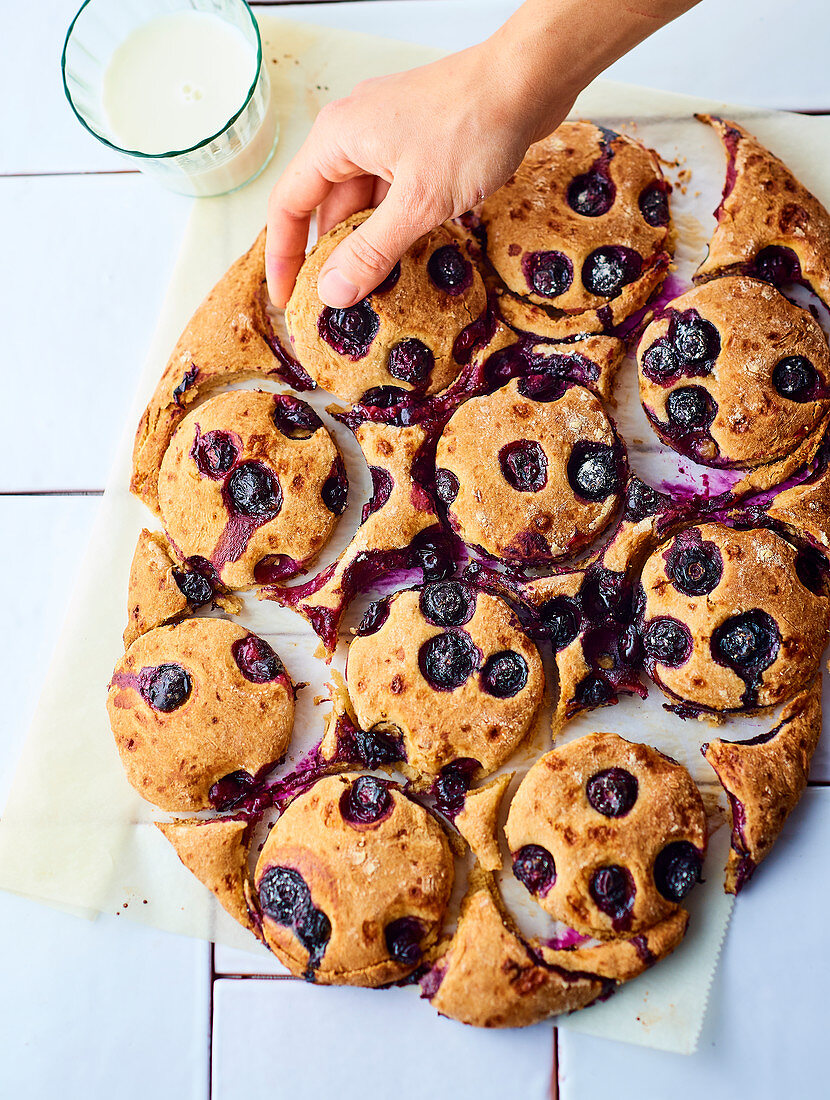 Blueberry scones