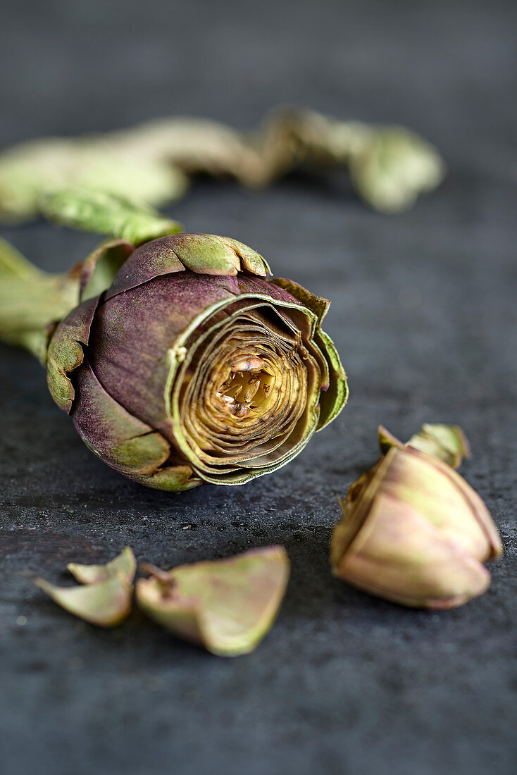 Poivrade artichokes