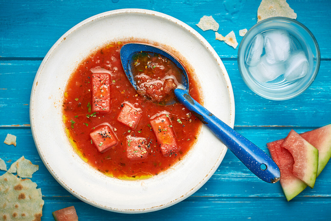 Wassermelonen-Gazpacho