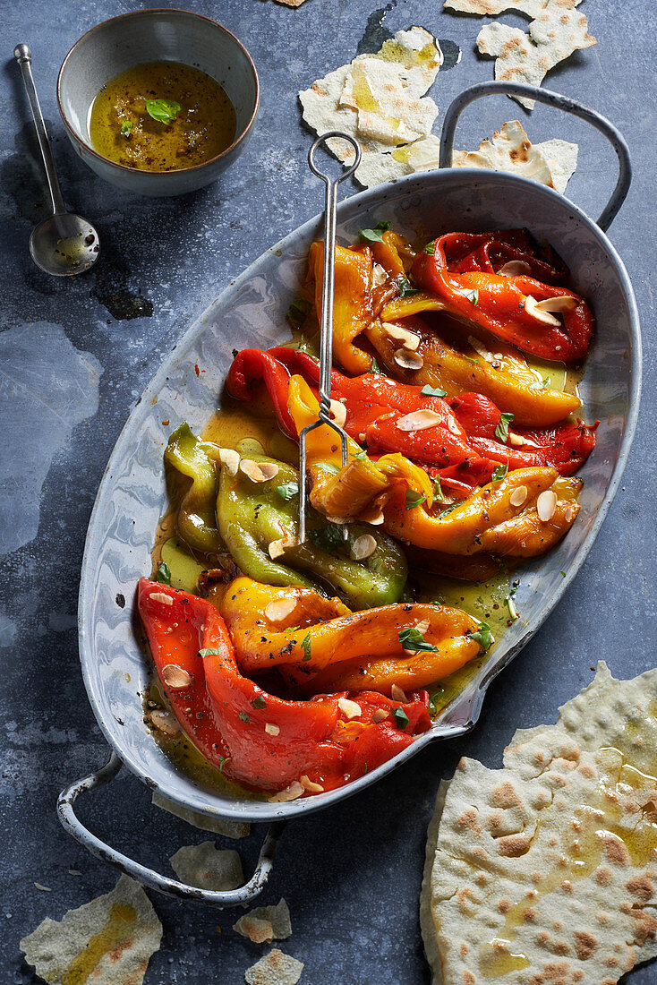 Marinated peppers