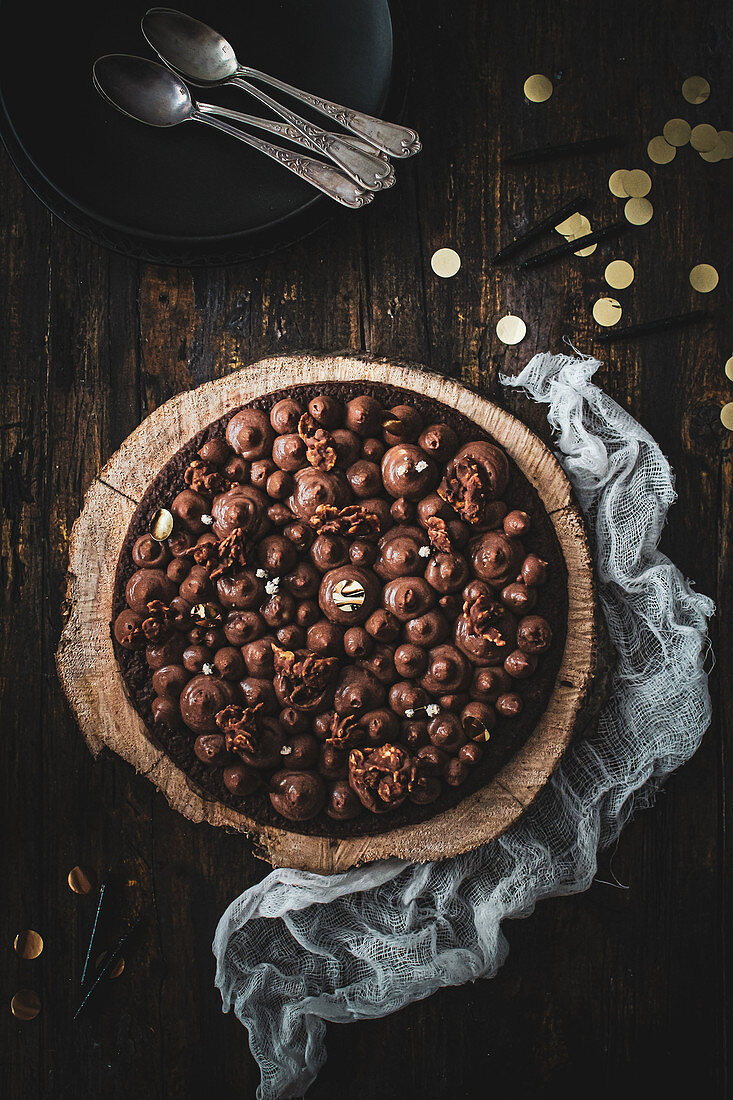 Chocolate tart