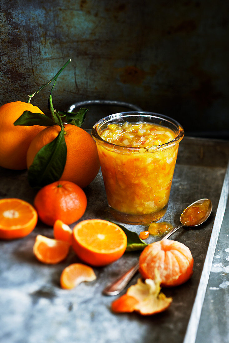Orangen-Mandarinen-Marmelade