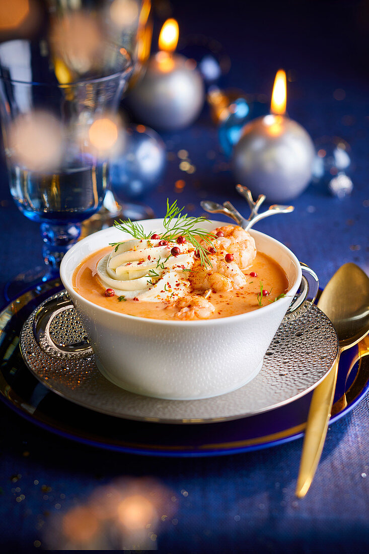 Bisque de Langoustine (Weihnachten)