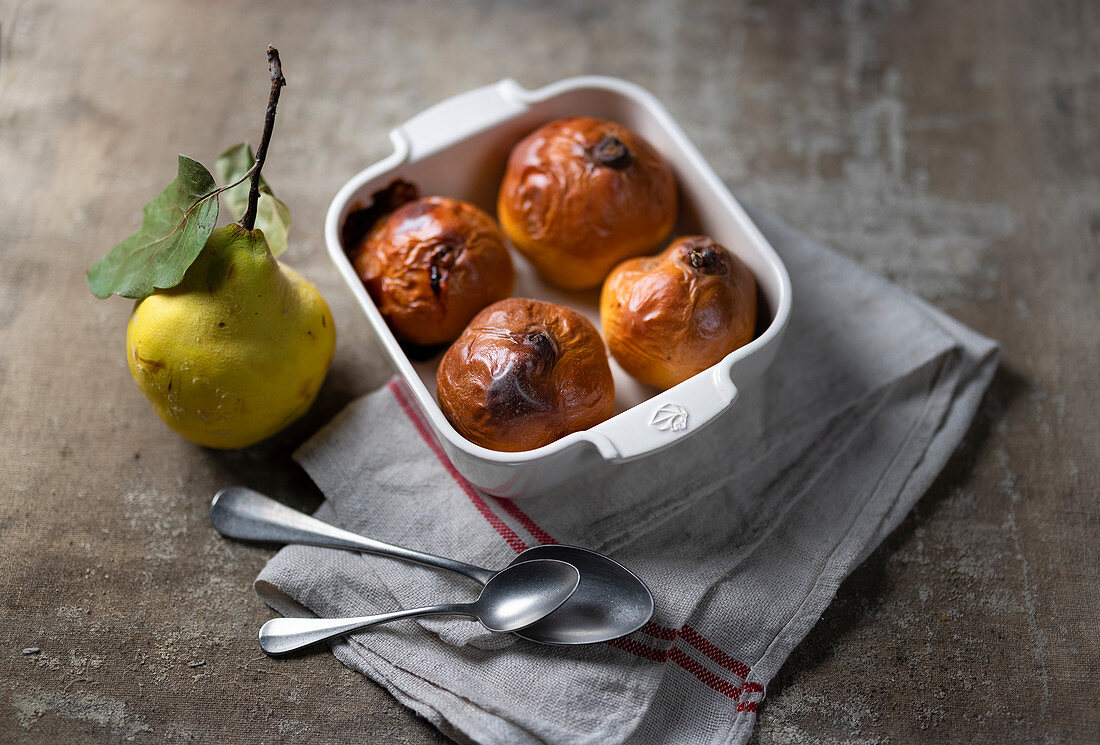 Oven Roasted Quince